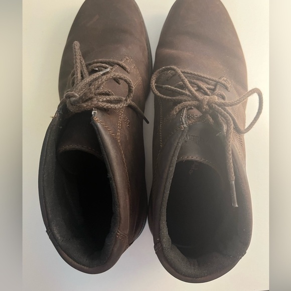 Timberland Edgemont Chukka Ankle Boots Brown Suede Lace Up - Picture 12 of 14